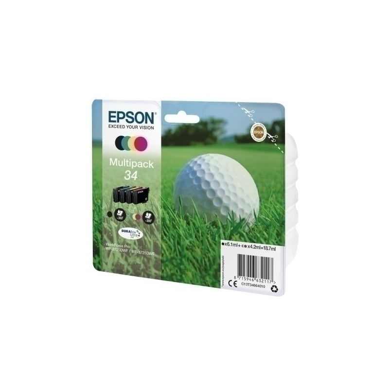 T346640-CART.IJ.EPSON T346640 Nº34 MULTIPACK precio por 1 unidades