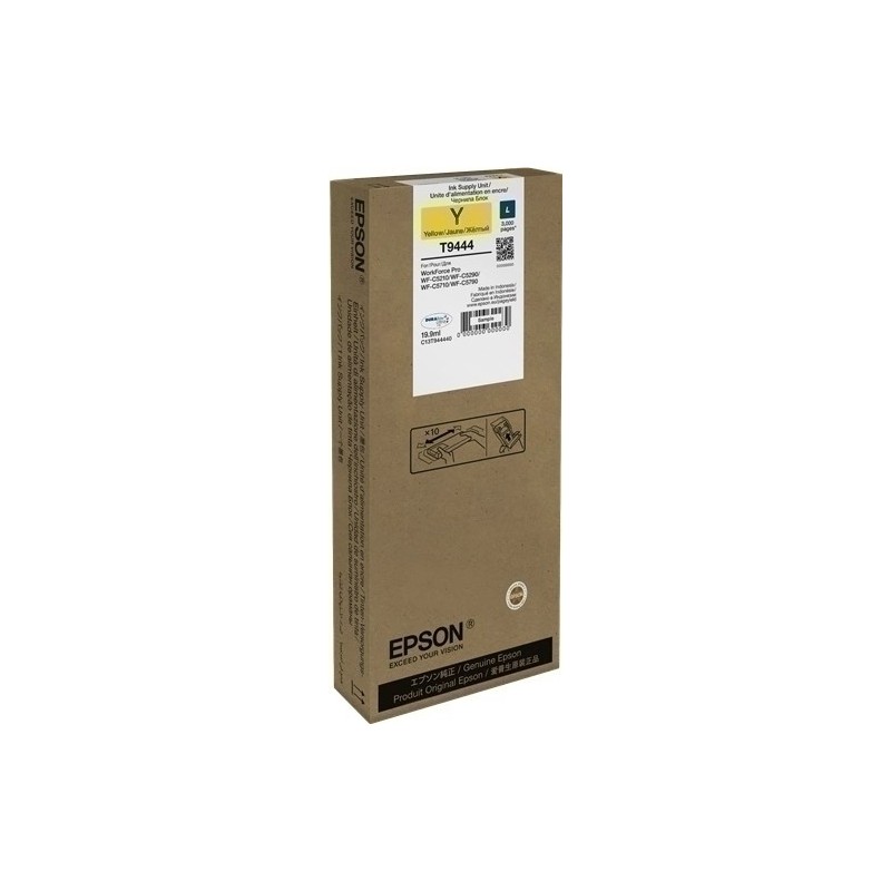 T944440-CART.IJ.EPSON T944440 AMARILLO 19.9ml precio por 1 unidades