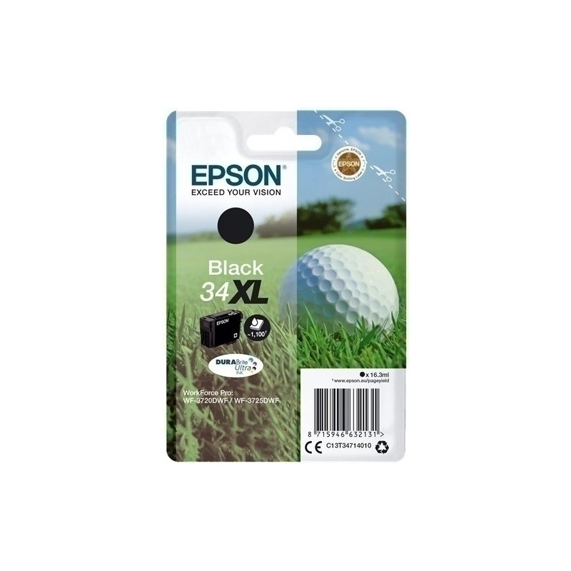 T347140-CART.IJ.EPSON T347140 Nº34XL NEGRO precio por 1 unidades
