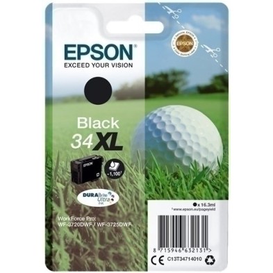 T347140-CART.IJ.EPSON T347140 Nº34XL NEGRO precio por 1 unidades
