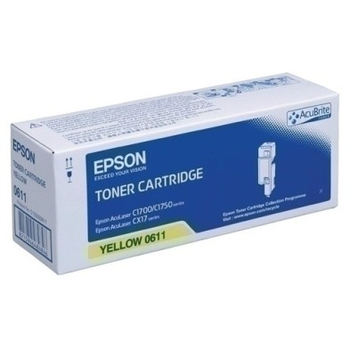 S050611-TONER EPSON S050611 AMARILLO (1.400 PAG) precio por 1 unidades