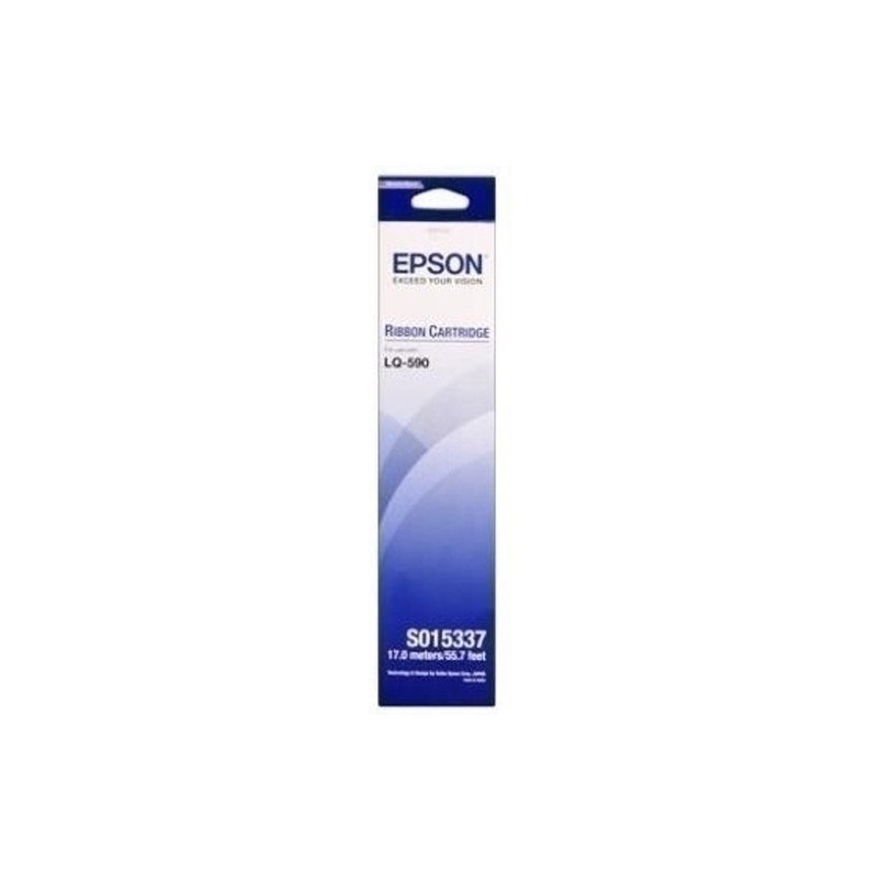 S015337-CINTA MATR.EPSON S015337 LQ-590 NEGRA precio por 1 unidades