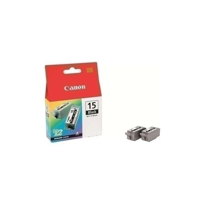 BCI15BK-CART.IJ.CANON BCI15BK DEP.T.NEGRA (P.2) precio por 1 unidades