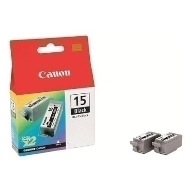 BCI15BK-CART.IJ.CANON BCI15BK DEP.T.NEGRA (P.2) precio por 1 unidades