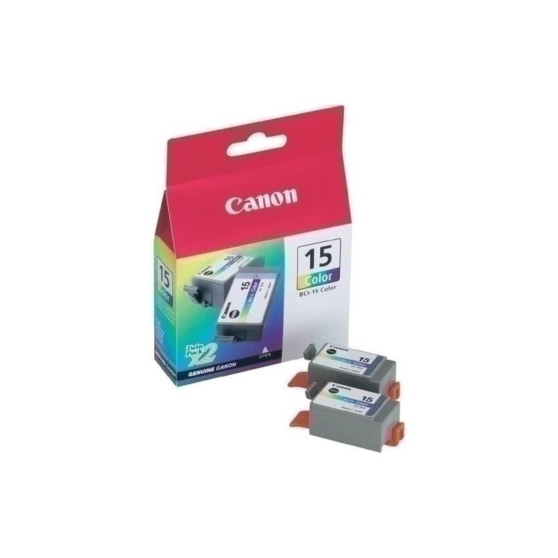 BCI15CL-CART.IJ.CANON BCI15CL DEP.T.COLOR (P.2) precio por 1 unidades