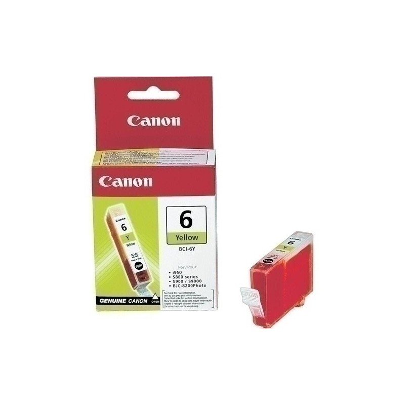 BCI6Y-CART.IJ.CANON BCI-6Y AMARILLO precio por 1 unidades