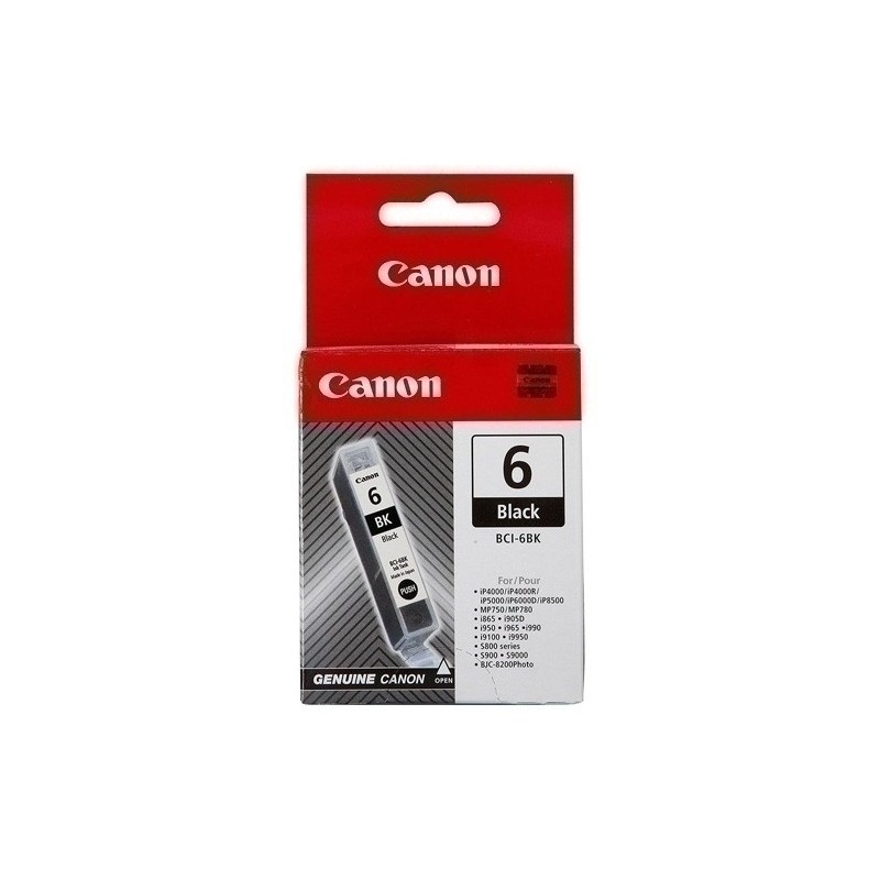 BCI6BK-CART.IJ.CANON BCI-6BK NEGRO precio por 1 unidades
