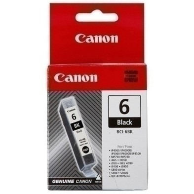 BCI6BK-CART.IJ.CANON BCI-6BK NEGRO precio por 1 unidades