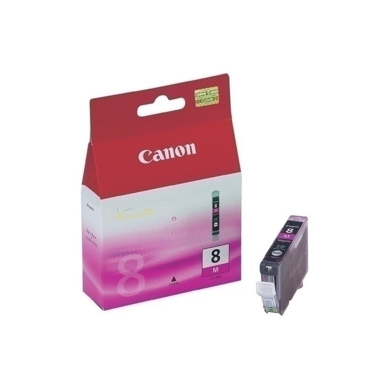 CLI8M-CART.IJ.CANON CLI8M DEP.TINT.MAGENTA precio por 1 unidades
