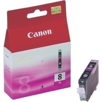 CLI8M-CART.IJ.CANON CLI8M DEP.TINT.MAGENTA precio por 1 unidades