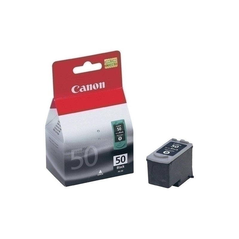 PG50-CART.IJ.CANON PG50 NEGRO A.R. precio por 1 unidades