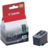 PG50-CART.IJ.CANON PG50 NEGRO A.R. precio por 1 unidades
