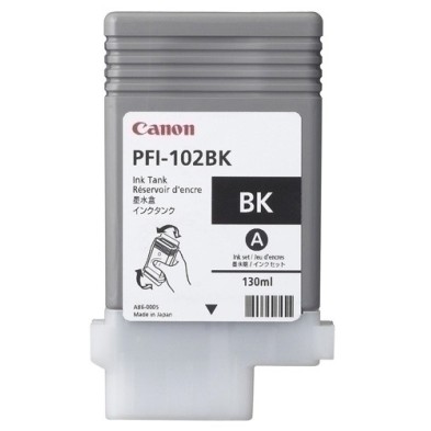 PFI102BK-CONS.PLOTTER CANON PFI102BK DEP.T.NEGRA precio por 1 unidades