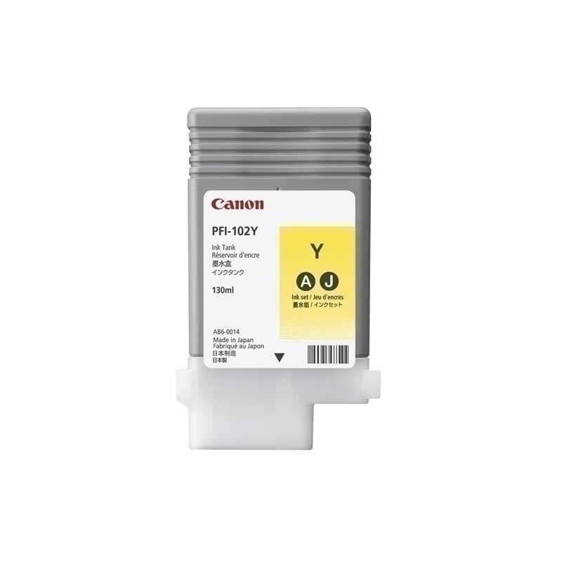 PFI102Y-CONS.PLOTTER CANON PFI102Y DEP.T.AMARILL precio por 1 unidades