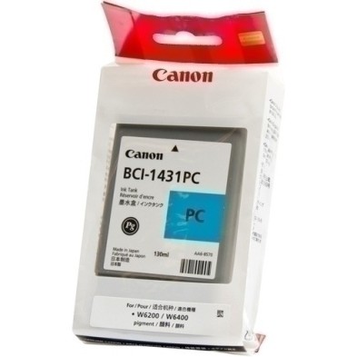 BCI1431PC-CART.IJ.CANON FOTO CIAN BCI-1431PC precio por 1 unidades