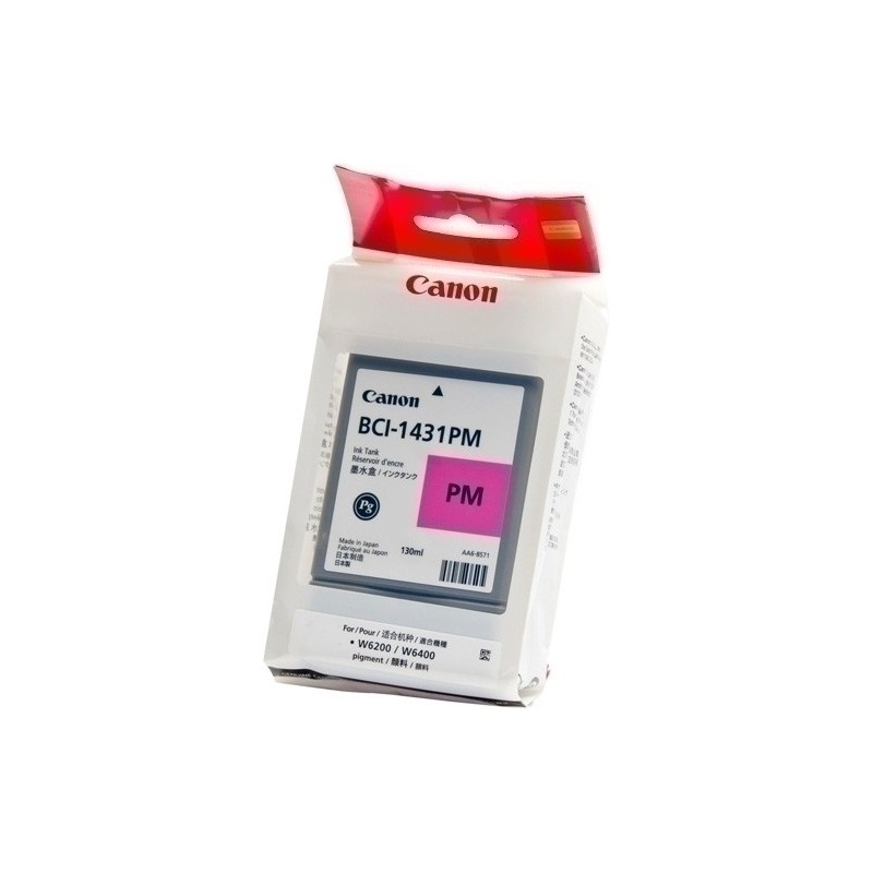 BCI1431PM-CART.IJ.CANON FOTO MAGENTA BCI-1431PM precio por 1 unidades