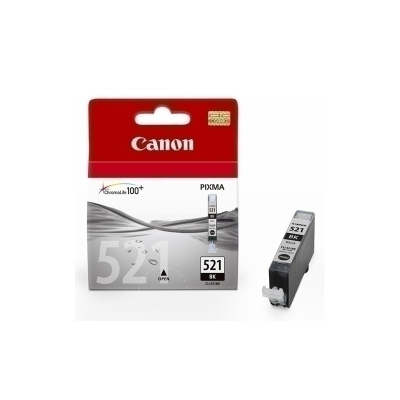 CLI521BK-CART.IJ.CANON NEGRO CLI-521BK precio por 1 unidades