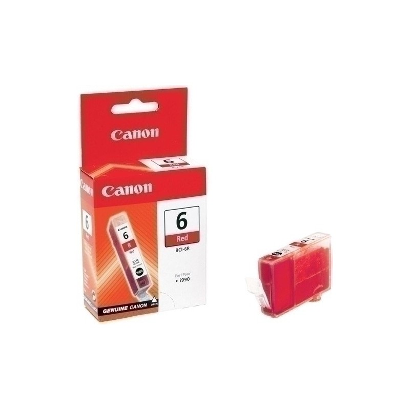 BCI6R-CART.IJ.CANON BCI-6R ROJO precio por 1 unidades