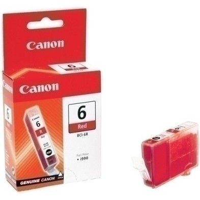 BCI6R-CART.IJ.CANON BCI-6R ROJO precio por 1 unidades