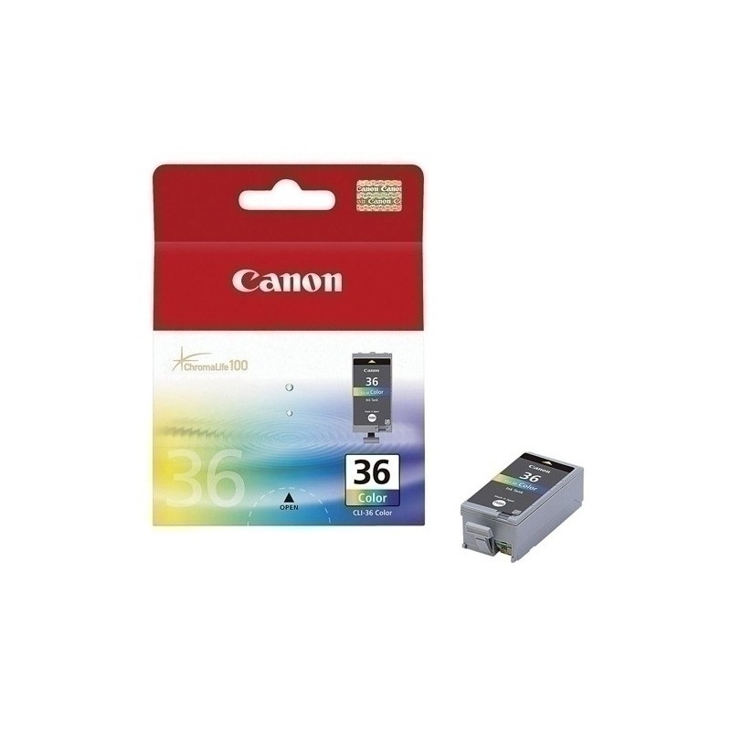 CLI36-CART.IJ.CANON CLI-36CL COLOR 1511B001AA precio por 1 unidades