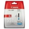 CLI551CXL-CART.IJ.CANON CLI-551XL CIAN precio por 1 unidades