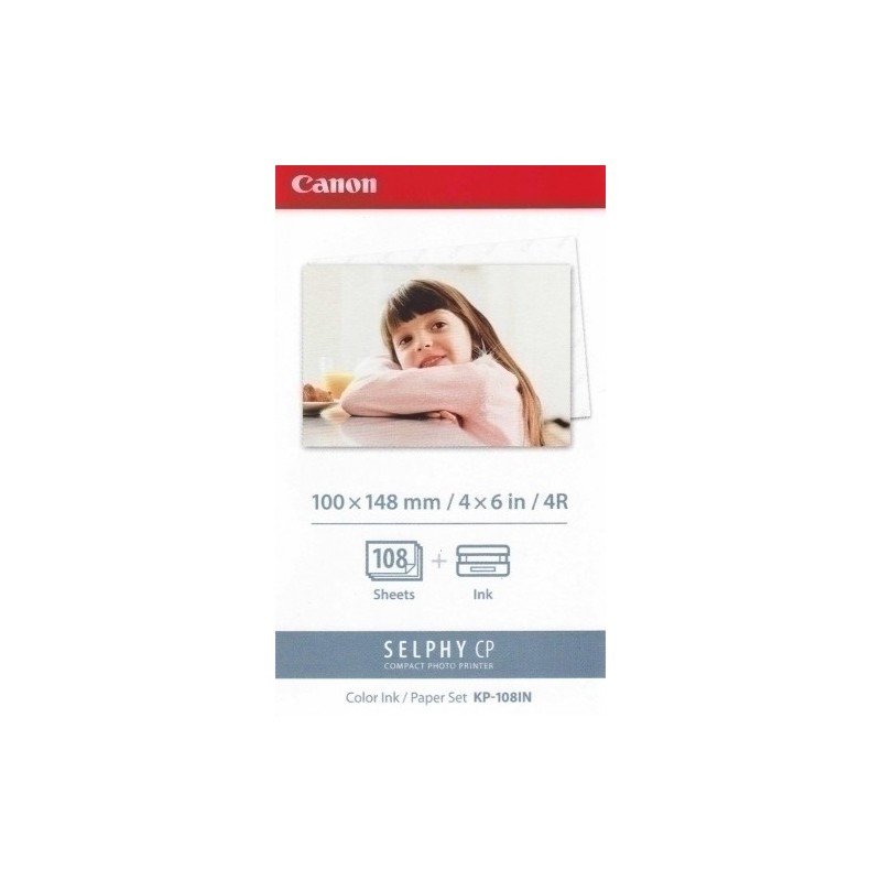 KP108IN-CART.IJ.CANON KP-108IN TRICOLOR 108 PAG. precio por 1 unidades