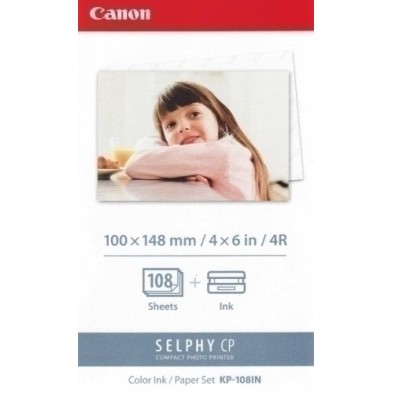 KP108IN-CART.IJ.CANON KP-108IN TRICOLOR 108 PAG. precio por 1 unidades