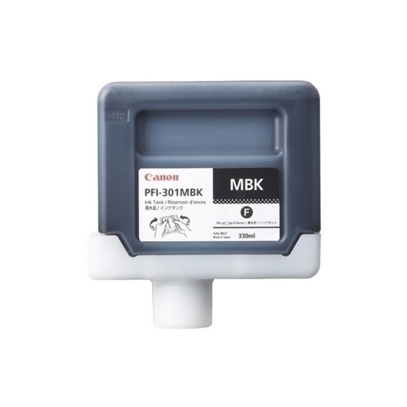 PFI301MBK-CART.IJ.CANON PFI-301MBK NEGRO MATE precio por 1 unidades