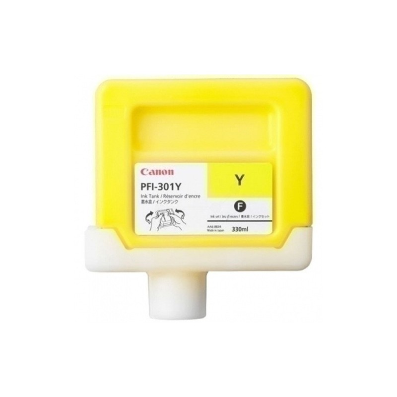 PFI301Y-CART.IJ.CANON PFI-301Y AMARILLO PIGMENTA precio por 1 unidades