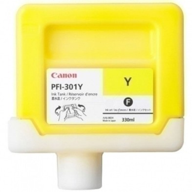 PFI301Y-CART.IJ.CANON PFI-301Y AMARILLO PIGMENTA precio por 1 unidades