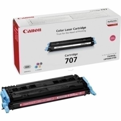 CRG707M-TONER CANON CRG707M MAGENTA (2.000 PÁG.) precio por 1 unidades