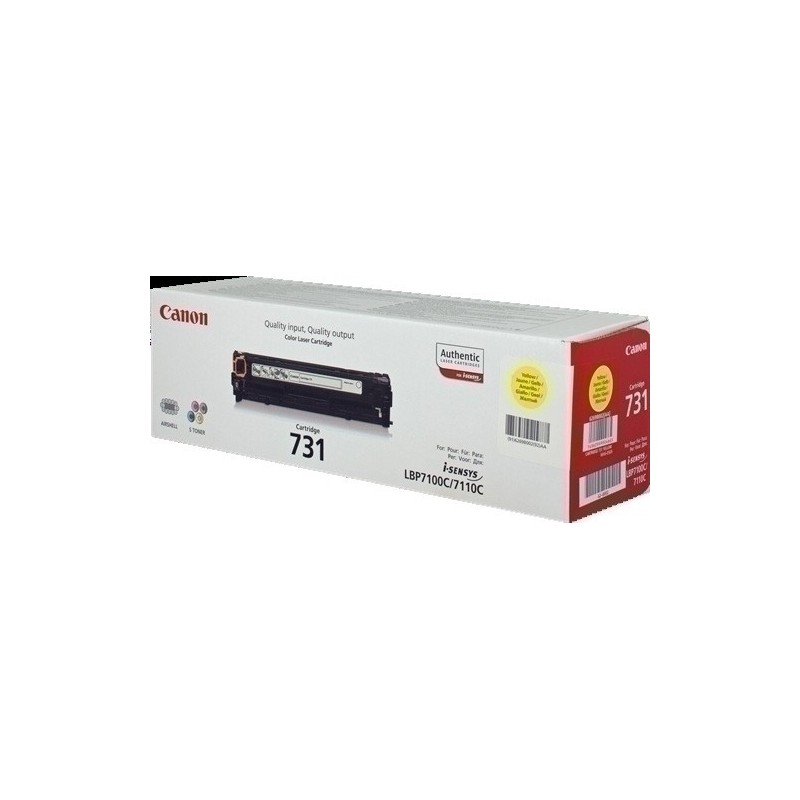 6269B002-TONER CANON 731Y AMARILLO precio por 1 unidades