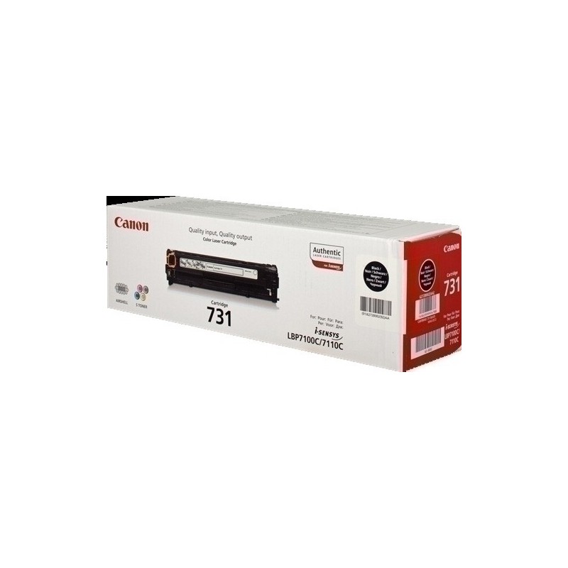 6273B002-TONER CANON 731HBK NEGRO precio por 1 unidades