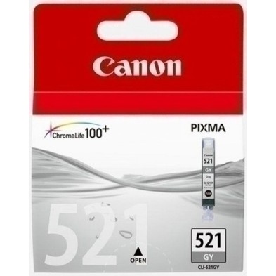 CLI521GY-CART.IJ.CANON CLI-521GY GRIS precio por 1 unidades