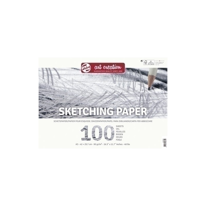 9318001M-BLOC DIBUJO TAC ESBOZO C/ESP. A3 90g precio por 1 unidades