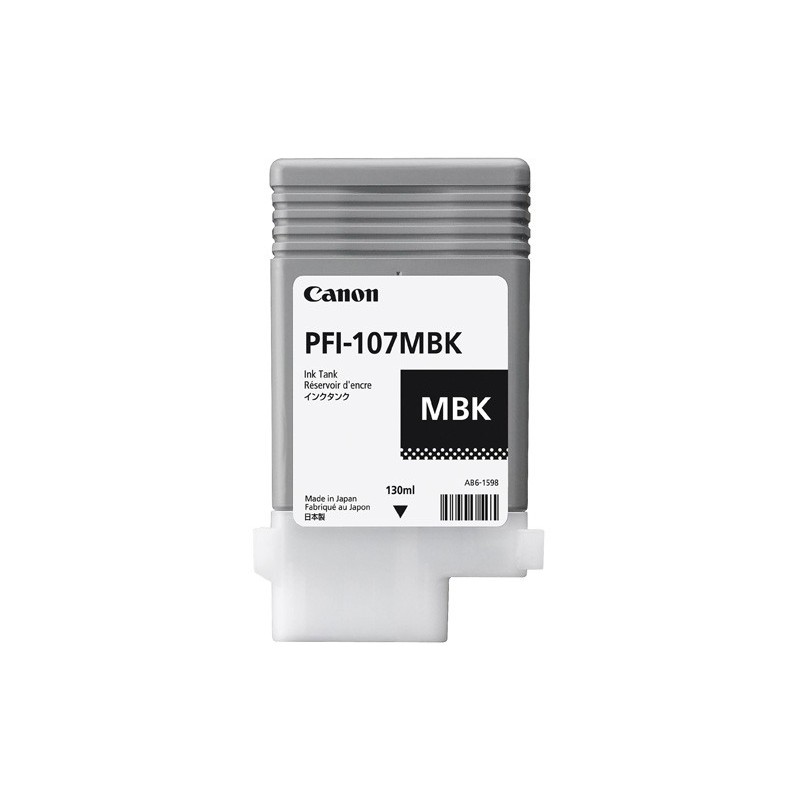 PFI107MBK-CART.IJ.CANON PFI-107MBK NEGRO MATE precio por 1 unidades
