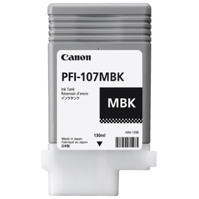 PFI107MBK-CART.IJ.CANON PFI-107MBK NEGRO MATE precio por 1 unidades