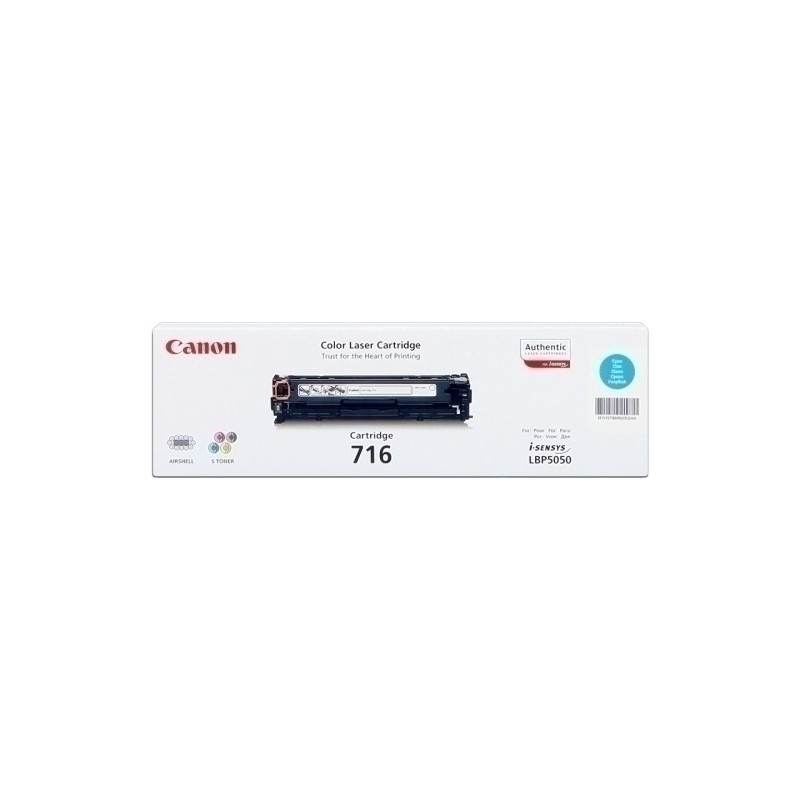 CRG-716C-TONER CANON CIAN 716C (1.500 PÁG.) precio por 1 unidades