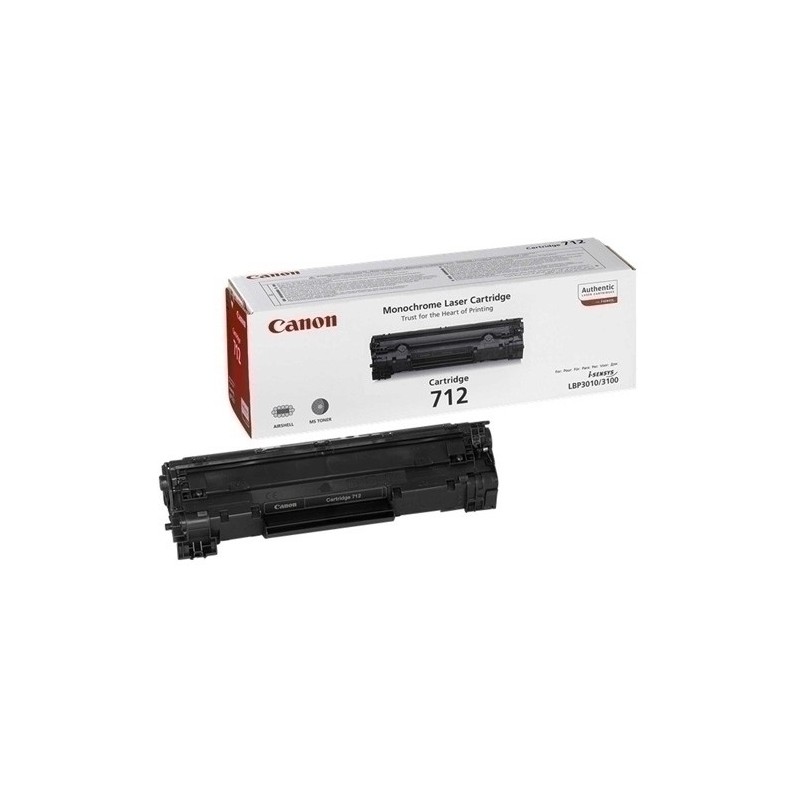 CRG712-TONER CANON NEGRO CRG712 (1.500 PÁG.) precio por 1 unidades