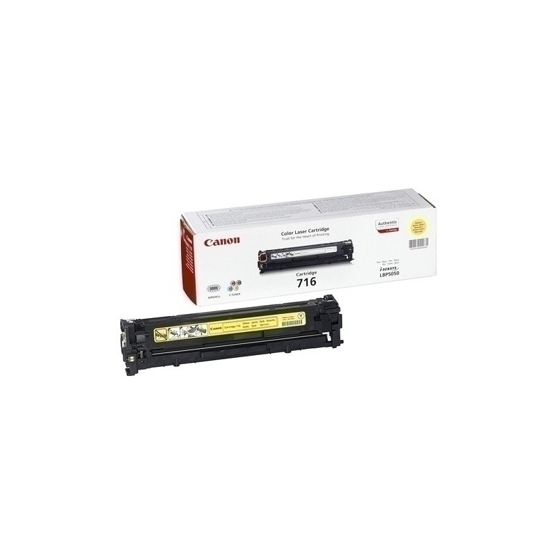 CRG-716Y-TONER CANON AMARILLO 716Y (1.500 PÁG.) precio por 1 unidades