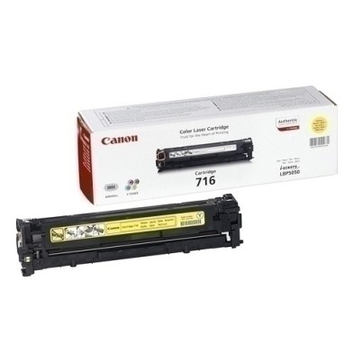 CRG-716Y-TONER CANON AMARILLO 716Y (1.500 PÁG.) precio por 1 unidades