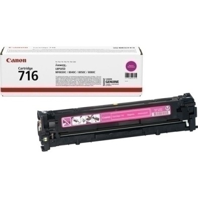 CRG-716M-TONER CANON MAGENTA 716M (1.500 PÁG.) precio por 1 unidades