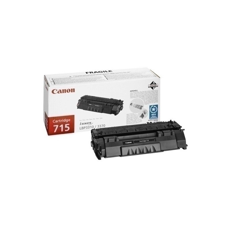 CRG715-TONER CANON CRG715 1975B002AA NEGRO precio por 1 unidades