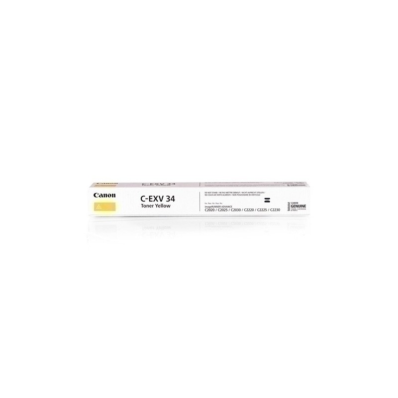 CEXV34A-TONER CANON CEXV34A AMARILLO 19.000 PAG precio por 1 unidades