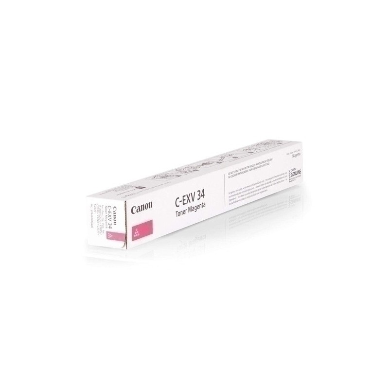 CEXV34M-TONER CANON CEXV34M MAGENTA 19.000 PAG precio por 1 unidades