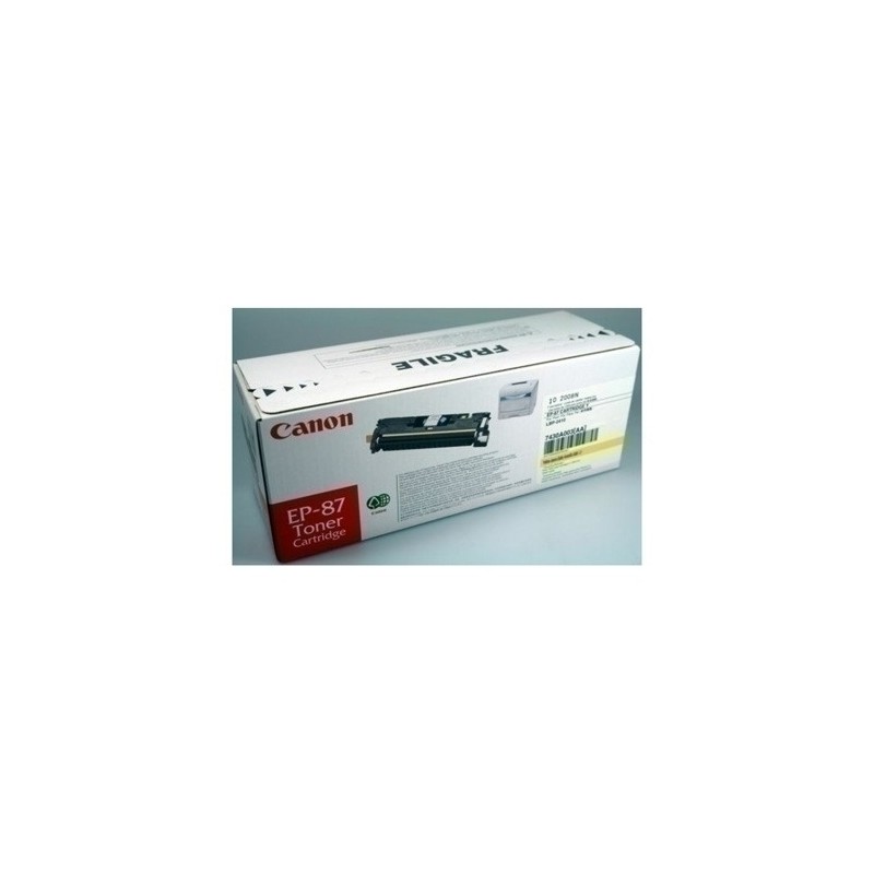 EP87Y-TONER CANON EP87Y AMARILLO LBP2410 precio por 1 unidades