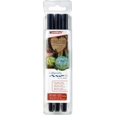 12553S01-ROTUL.EDDING 1255 NEGRO B/3 precio por 1 unidades