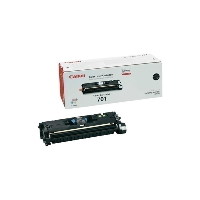CRG701BK-TONER CANON CRG 701BK NEGRO 9287A003AA precio por 1 unidades