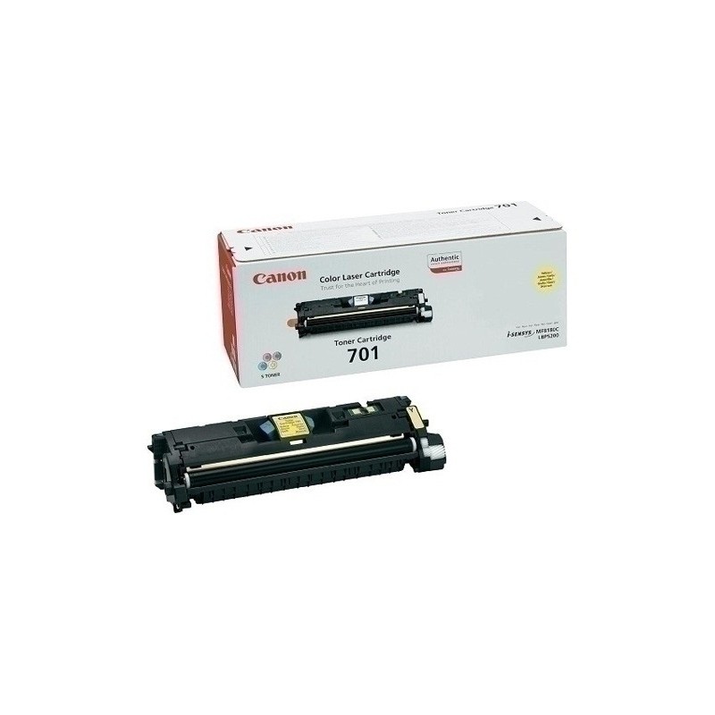 CRG701Y-TONER CANON CRG 701Y AMARILLO LBP5200 precio por 1 unidades