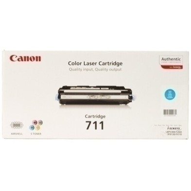 CRG-711C-TONER CANON CRG711C CIAN (6.000 PAG.) precio por 1 unidades
